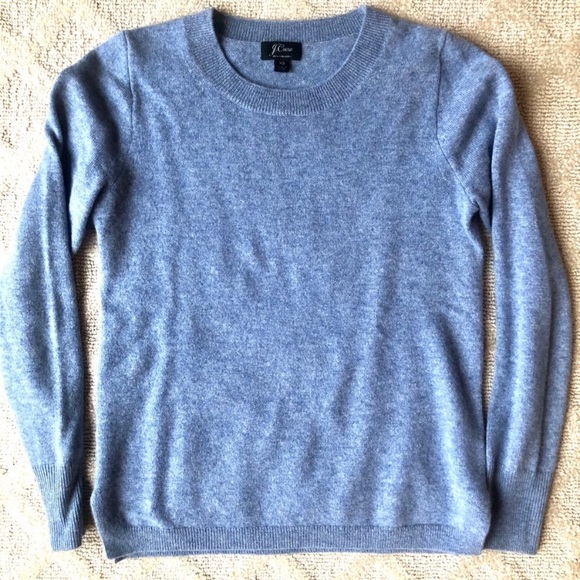 J Crew Everyday cashmere Crew Neck Sweater - Picture 1 of 3